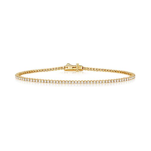 9CT DIAMOND 1.50CT TENNIS BRACELET