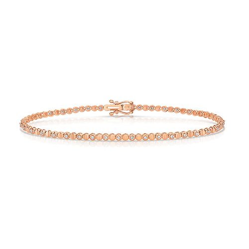 9CT DIAMOND 0.36CT BRACELET