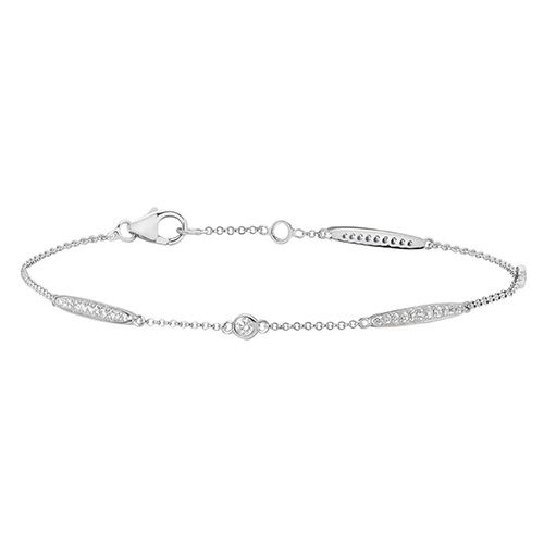 18CT DIAMOND 0.32CT BRACELET