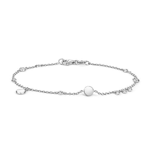 18CT DIAMOND 0.15CT BRACELET