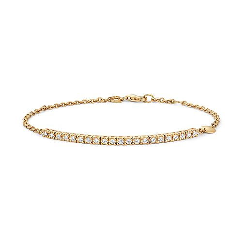 18CT DIAMOND 0.38CT BRACELET