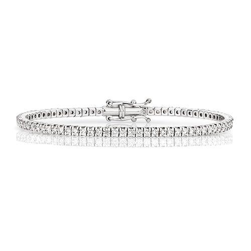 18CT DIAMOND 2.22CT BANGLE