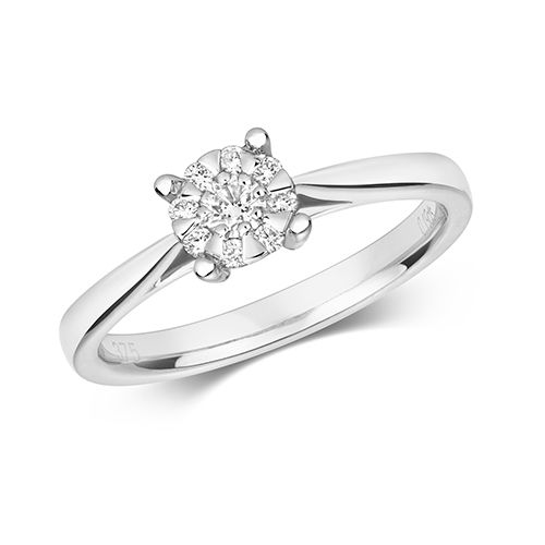 9CT DIAMOND 0.18CT BRILLIANT RANGE