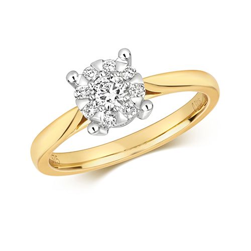 9CT DIAMOND 0.30CT BRILLIANT RANGE
