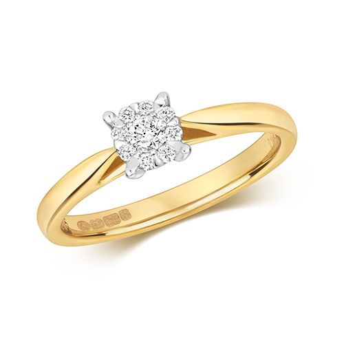 9CT DIAMOND 0.13CT BRILLIANT RANGE