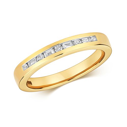9CT DIAMOND 0.26CT ETERNITY BG&RD STONES