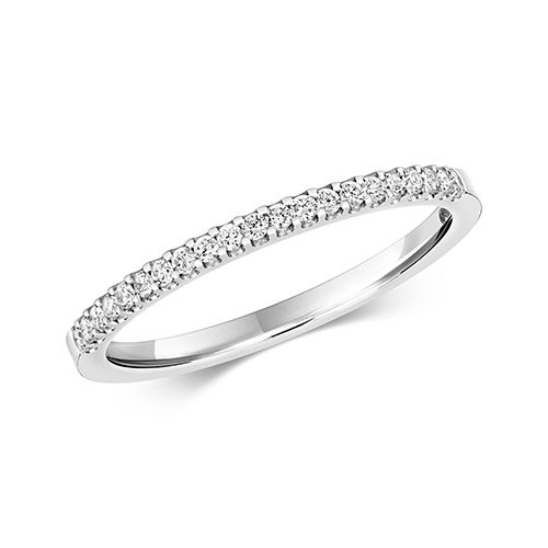 9CT DIAMOND 0.16CT ETERNITY RING