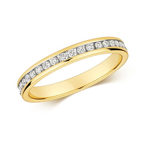 9CT DIAMOND 0.57CT FULL ETERNITY