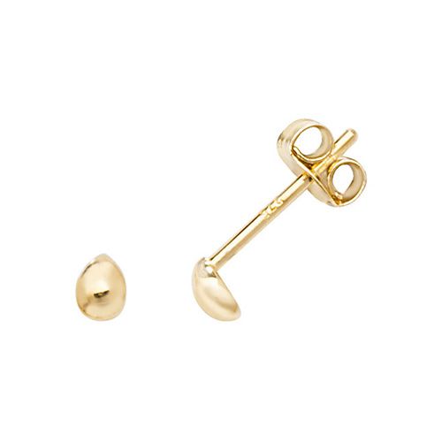 9CT YEL GOLD STUD EARRINGS