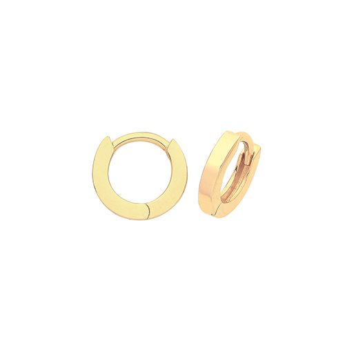 9CT YEL GOLD HINGED EARRINGS