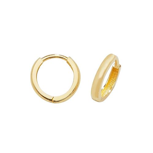 9CT YEL GOLD HINGED EARRINGS