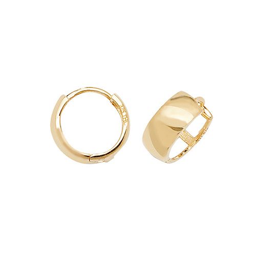 9CT YEL GOLD HINGED EARRINGS
