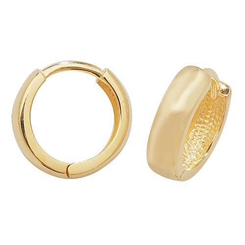 9CT YEL GOLD HINGED EARRINGS