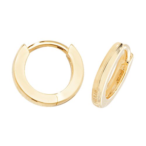 9CT YEL GOLD HINGED EARRINGS