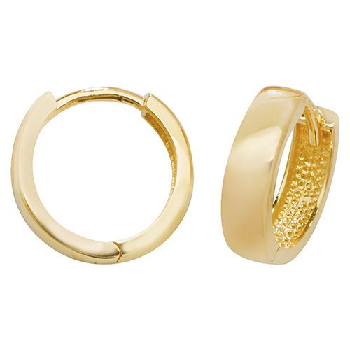 9CT YEL GOLD HINGED EARRINGS
