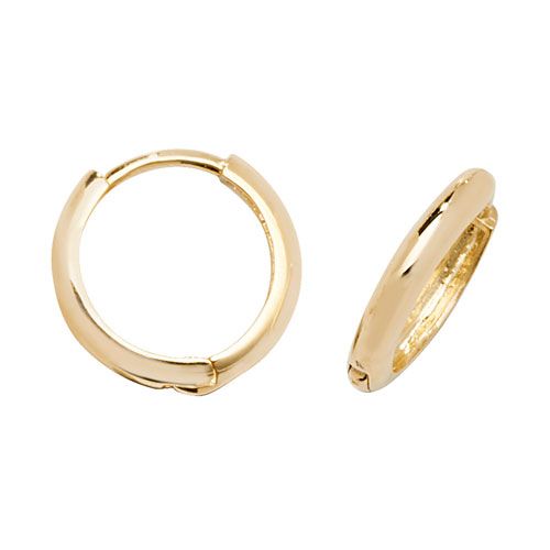 9CT YEL GOLD HINGED EARRINGS