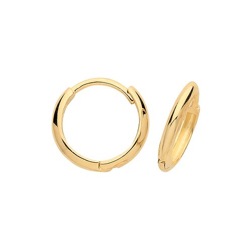 9CT YEL GOLD HINGED EARRINGS