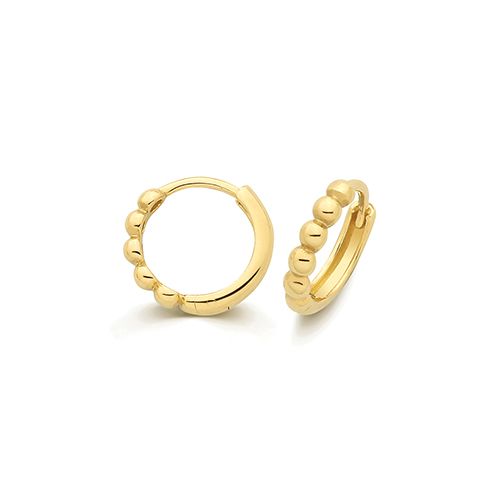 9CT YEL GOLD BOBBLE CLICKERS