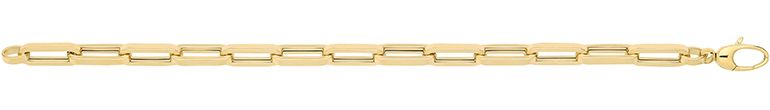 9CT YEL GOLD HOLLOW BRACELET
