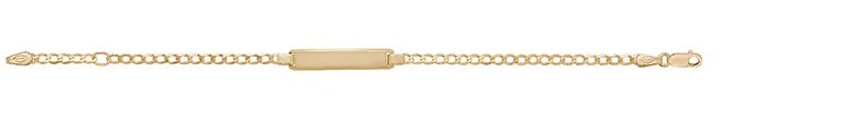 9CT BABY ID BRACELET