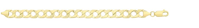 9CT YEL GOLD BABIES' 5.5 INCHES CAST BRCLT