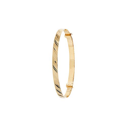 9CT YEL GOLD BABIES EXP 3MM BANGLE