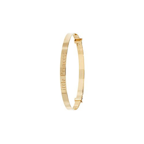 9CT YEL GOLD BABIES EXP 3MM BANGLE