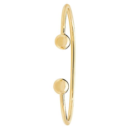 9CT YEL GOLD LADIES SOLID TORC BANGLE