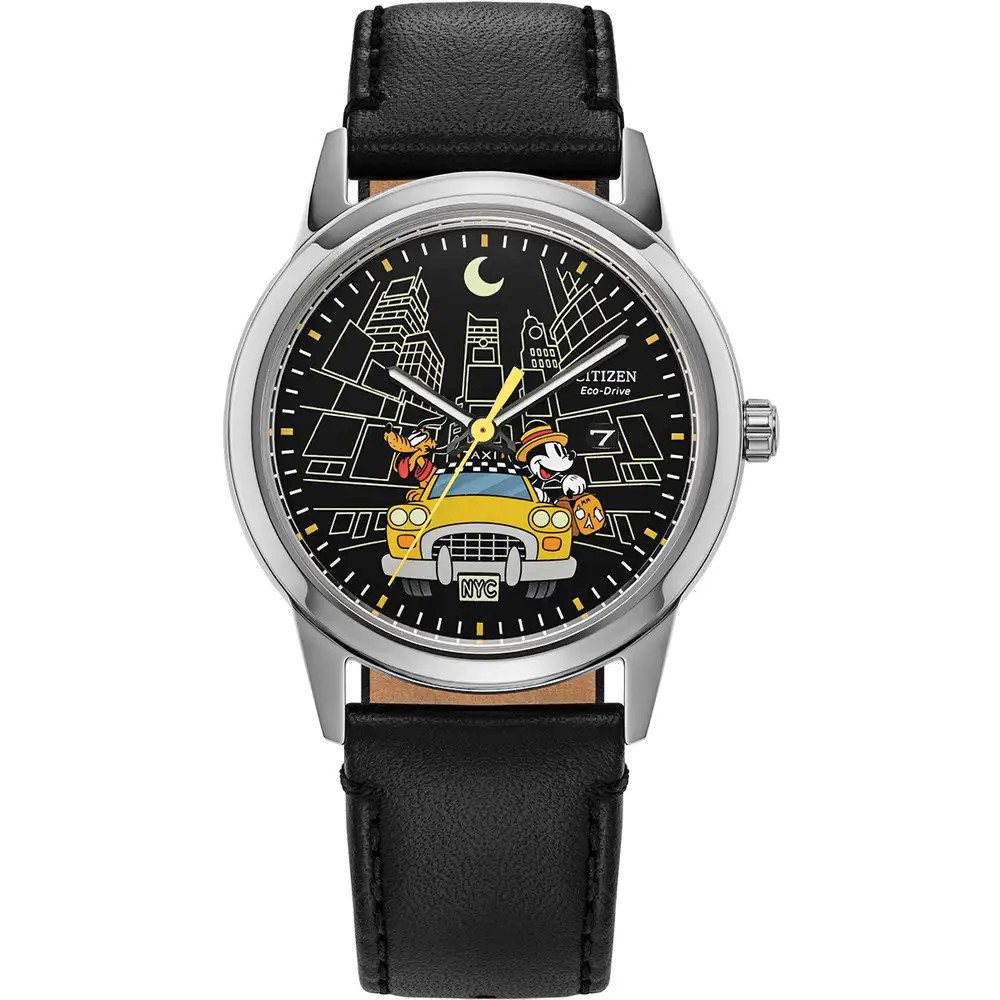 Disney Mickey Mouse and Pluto Take NYC Inspired Watch