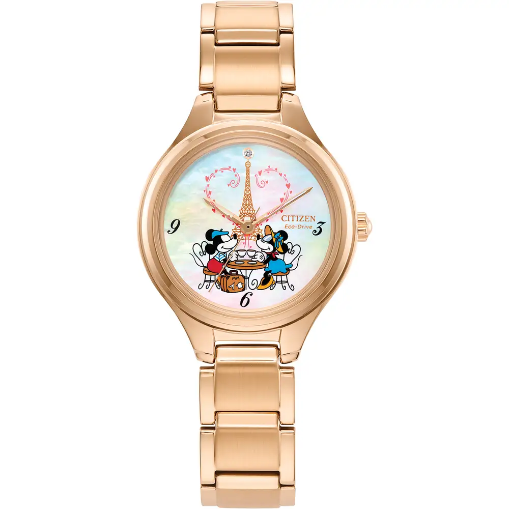 Disney Mickey Mouse and Minnie Mouse Take Paris Inspired Watch