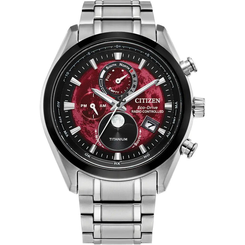 'Tsuki-Yomi' Radio-Controlled Moonphase