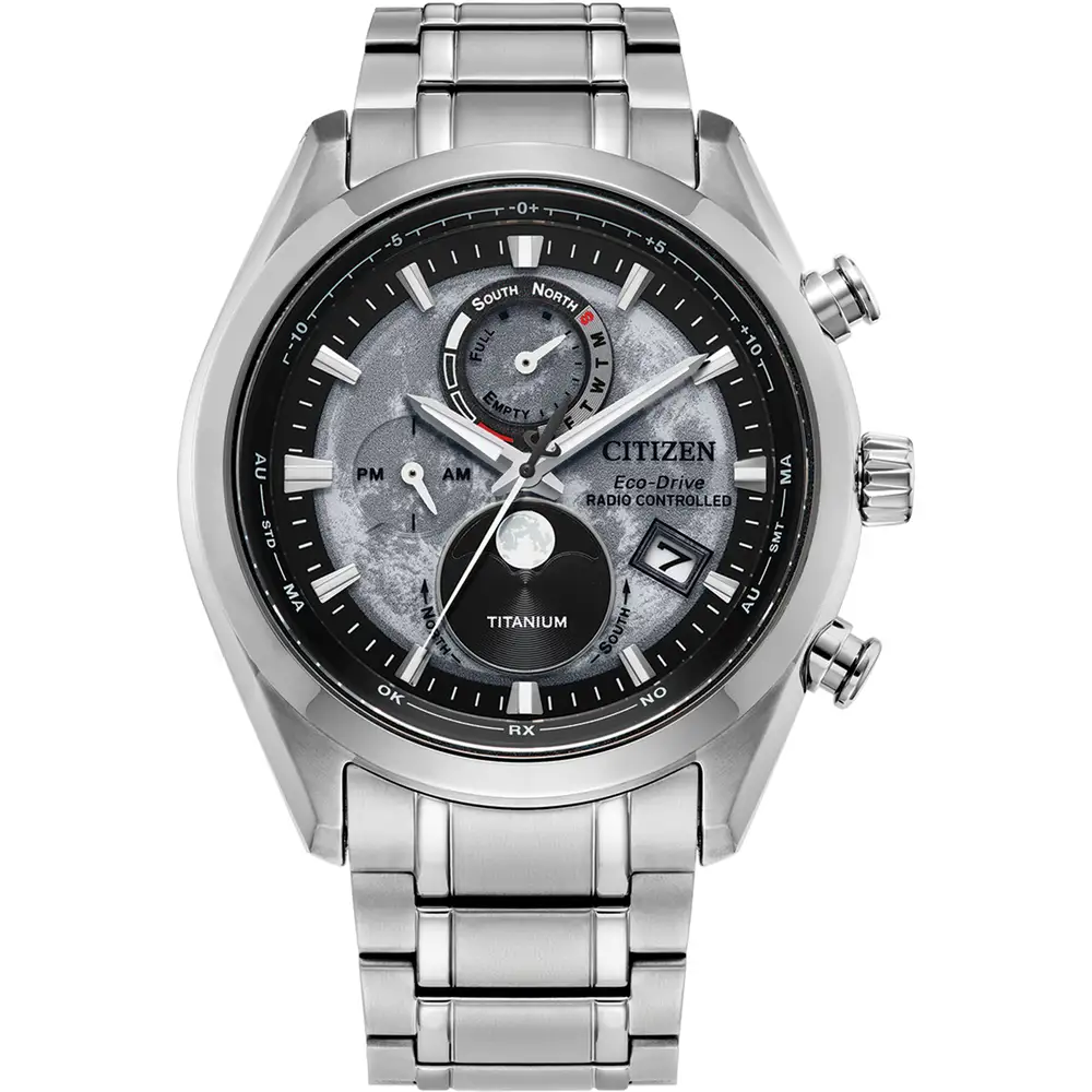 'Tsuki-Yomi' Radio-Controlled Moonphase
