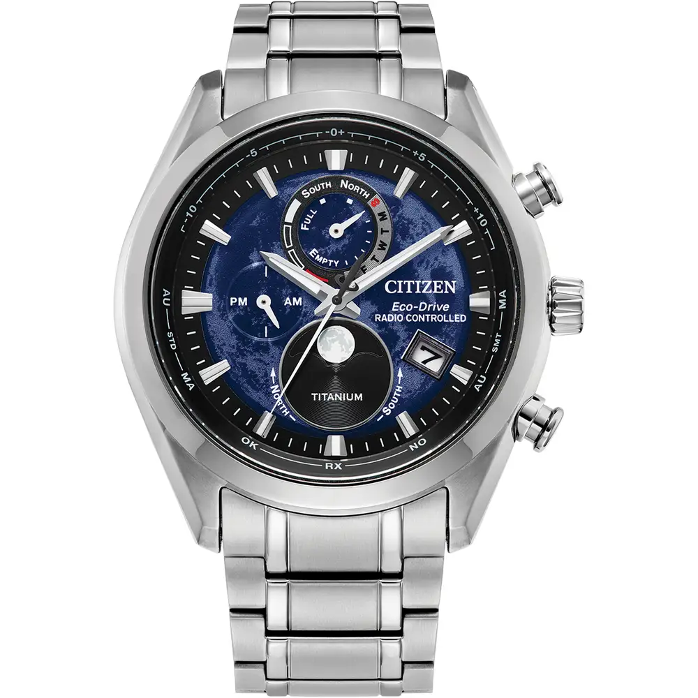 'Tsuki-Yomi' Radio-Controlled Moonphase