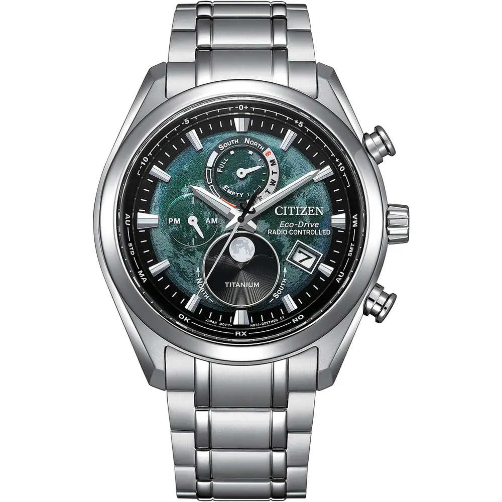 'Tsuki-Yomi' Radio-Controlled Moonphase