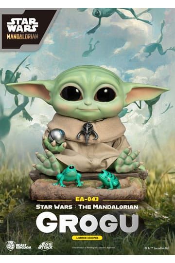 Star Wars: The Mandalorian Egg Attack Statue Grogu 18 cm