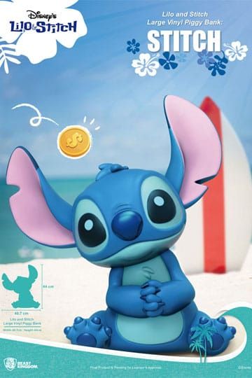 Lilo & Stitch Piggy Vinyl Bank Stitch 44 cm