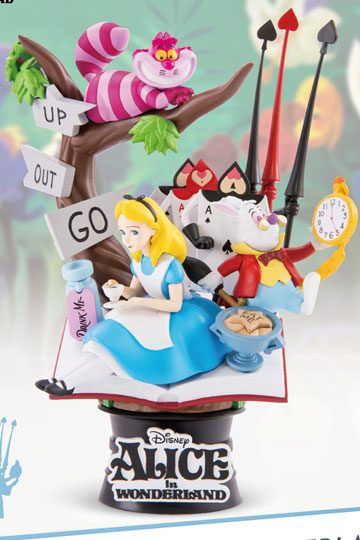 Alice in Wonderland D-Select PVC Diorama 15 cm