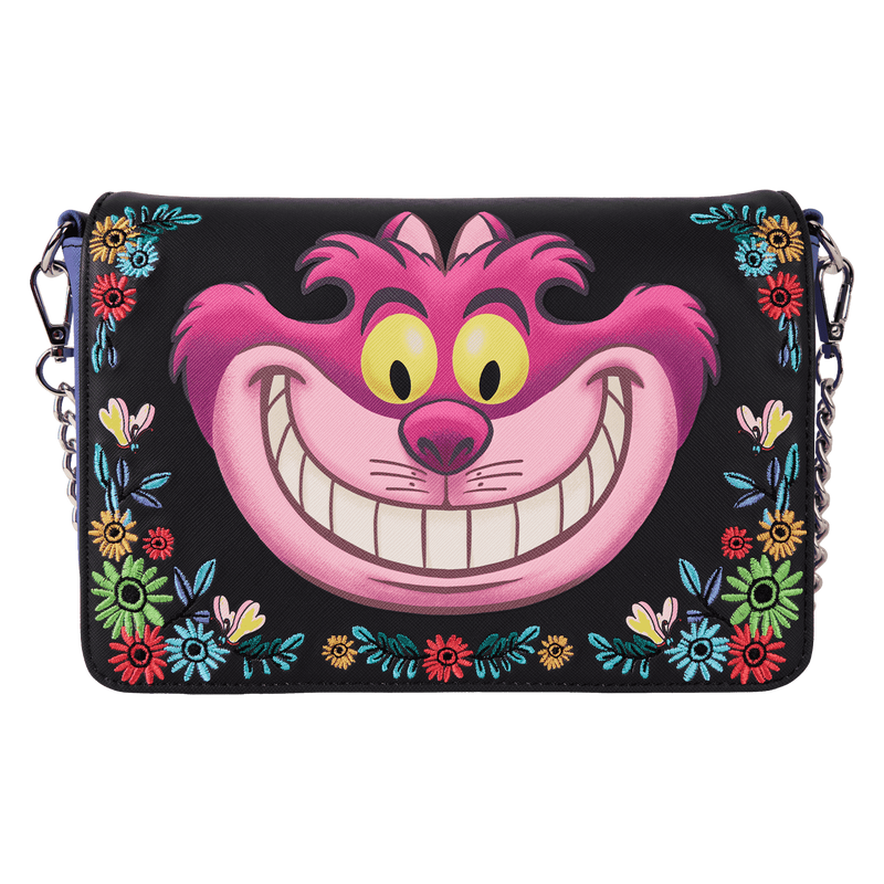 Alice in Wonderland Cheshire Cat Tulgey Wood Crossbody Bag