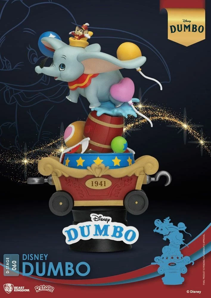 DISNEY - D-Stage - Dumbo Pvc Diorama Beast Kingdom