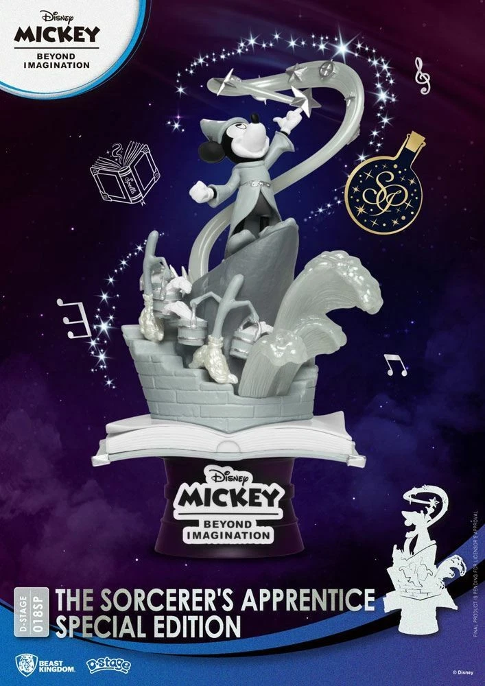 DISNEY - D-Stage - The Sorcerer's Apprentice Mickey Special Edition Pvc Diorama