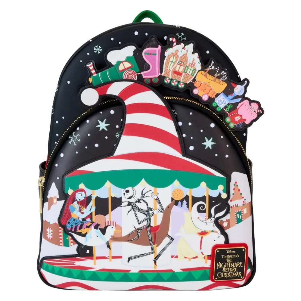 Disney Nightmare Before Christmas Journey To Christmas Town Mini Backpack