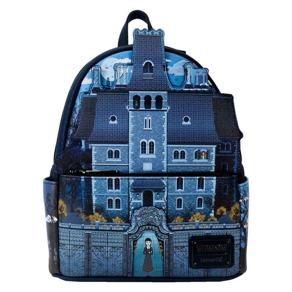 Loungefly WEDNESDAY Nevermore Academy Mini Backpack