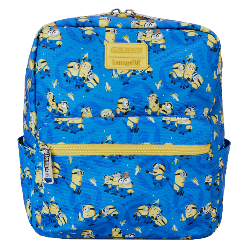 Despicable Me Minions All-Over Print Square Mini Backpack