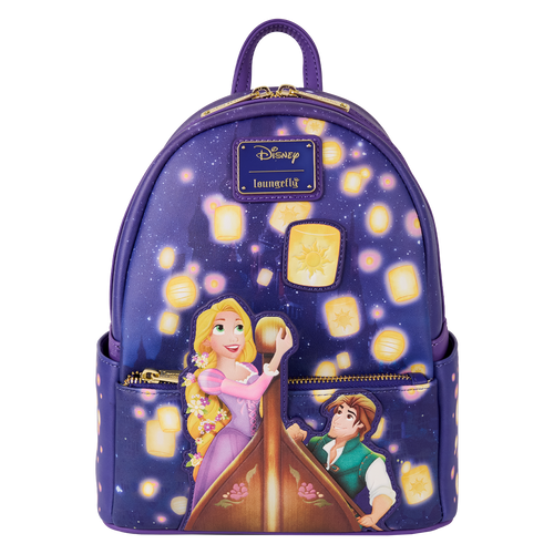 Tangled Rapunzel & Flynn Rider Lantern Light Up Mini Backpack