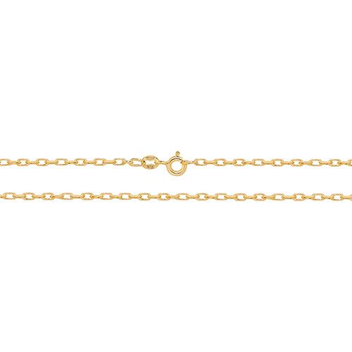 9CT YEL GOLD DC BELCHER CHAIN