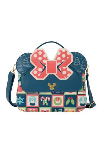 Disney by Loungefly Crossbody Bag Mickey and Minnie Holiday