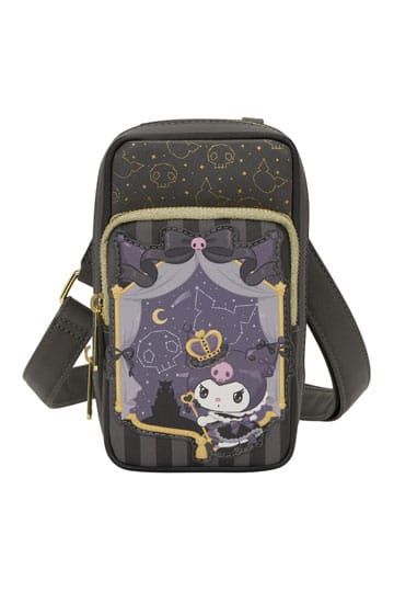 Sanrio by Loungefly Crossbody with Coin Bag 20th Anniversary Kuromi Cell Phone