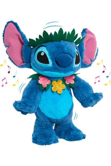 Lilo & Stitch Plush Figure with Dance and Sing Feature Stitch 38 cm