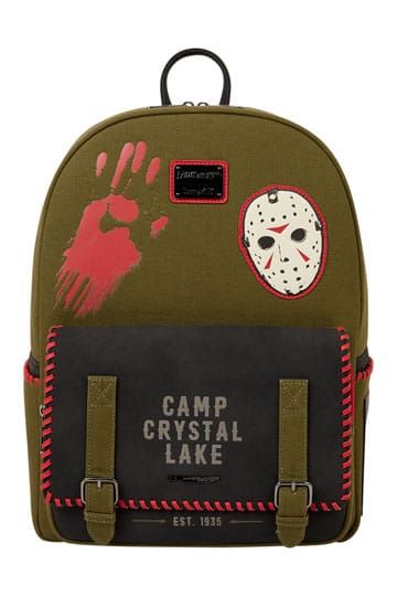 Warner Bros by Loungefly Full-Size Backpack Friday the 13th