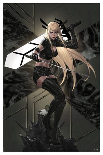 X-Men Art Print Illyana Rasputin: Magik 61 x 41 cm - unframed